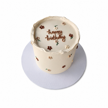 Tiny Bloom Birthday Cake #TB0703