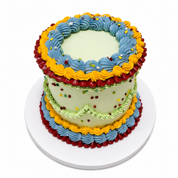 Colorful Fiesta Cake #CF0703