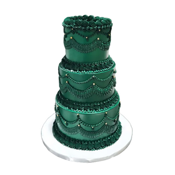 Emerald Vintage Cake #PT235