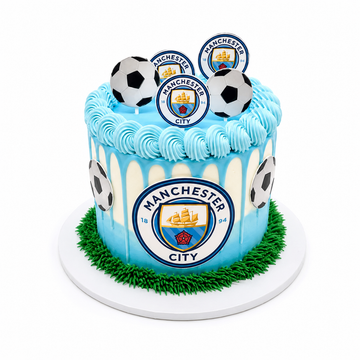 Blue Football Cake #BFC910