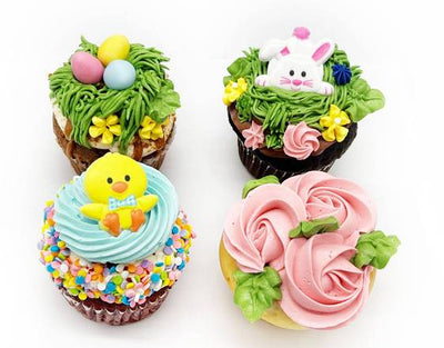 4x Easter Cupcakes - LIMITED EDITION