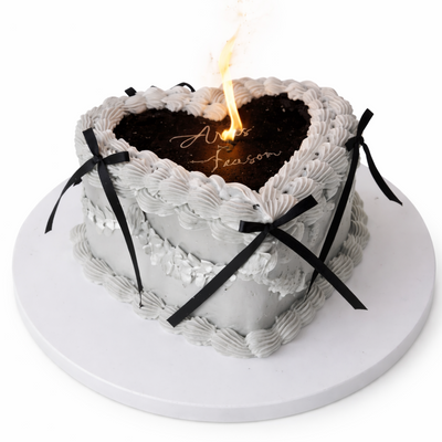 Burnaway Image Cake
