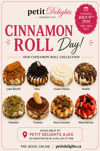 Cinnamon Rolls - 3 Pack (July 9th Only) - AJAX ONLY