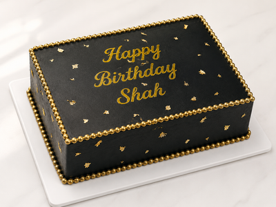 Black & Gold Gala Slab #PT216