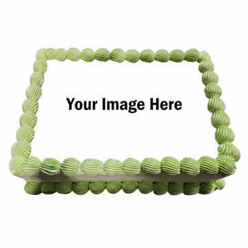 Custom Rectangle Image Cake -  #PT80