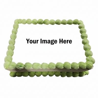 Custom Rectangle Image Cake -  #PT80