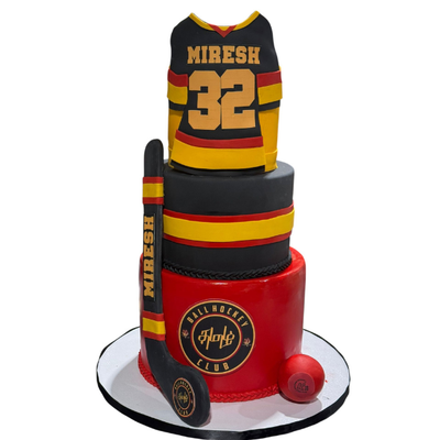 Hockey jersey Cake