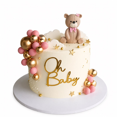 Oh Baby Teddy Cake - #PT28