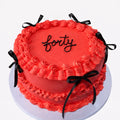 ROUND VINTAGE CAKE (Custom).