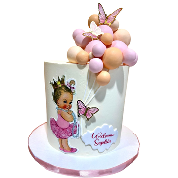 Baby Ballerina & Butterflies #PT160