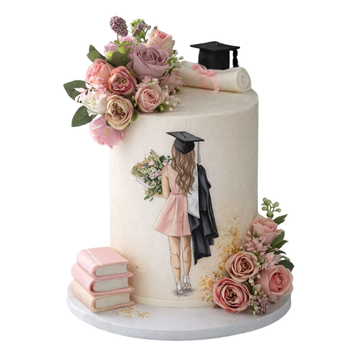 "Grad Girl" Floral #PT167