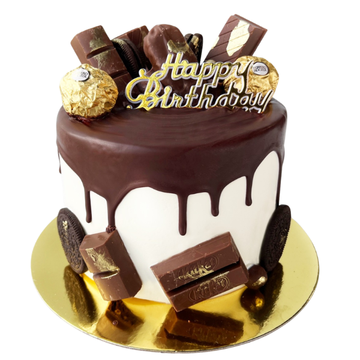 CHOCOLATE BIRTHDAY CAKE 6"