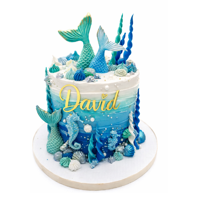 Blue Mermaid Fantasy #PT184B
