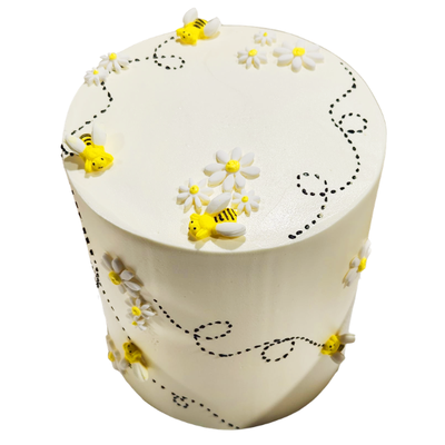 Bumblebee & Daisy Tall Cake #PT201