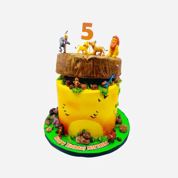 Simba Themes Cake