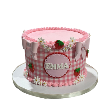 Strawberry Gingham #PT193