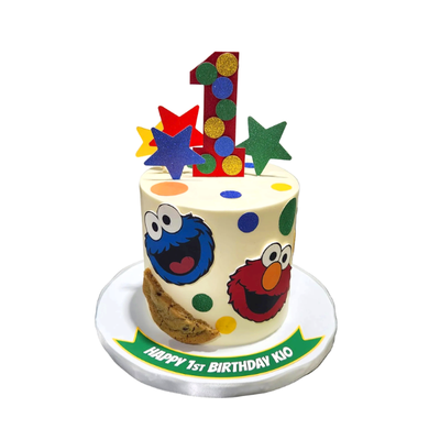 Sesame Street Two-Tier #PT203